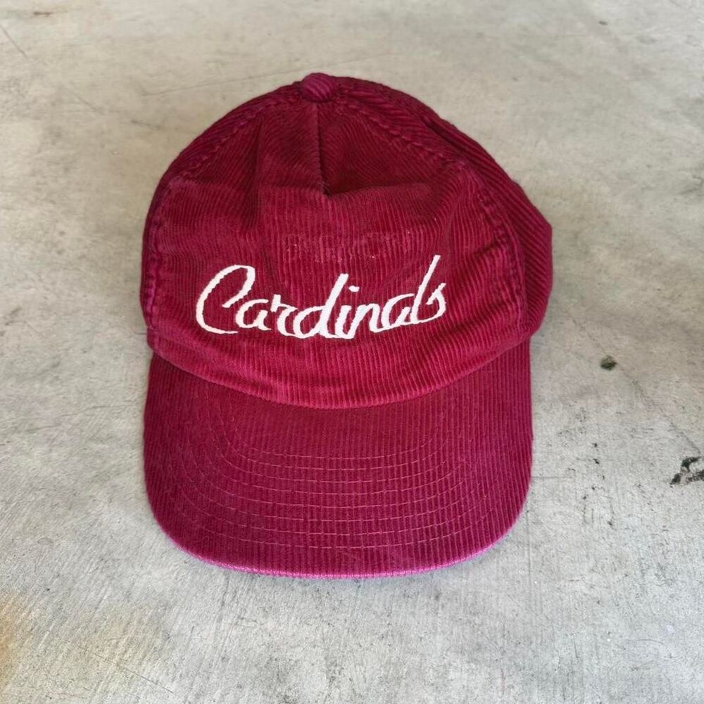 Unbranded Men's Burgundy and Red Hat